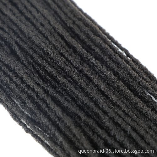 18 Inch Sister Locks Hair Extensions Color Dreadlocks Synthetic Hair for Women Crochet Hair